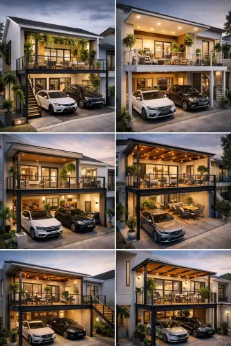 Mezannine Teras Rumah Keren di Duren Sawit